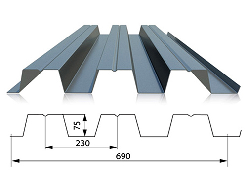 Chi tiết sản phẩm sàn kim loại kết cấu DOTP690