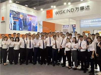 wiskind phòng sạch tham dự hội chợ máy móc dược phẩm chong Khánh