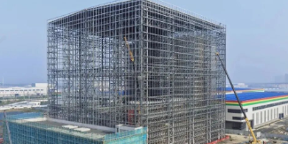 WISKIND | Bước đột phá trong xây dựng kho lạnh một tầng vượt quá 60 mét, thúc đẩy phát triển kho lạnh thông minh tại khu công nghiệp.