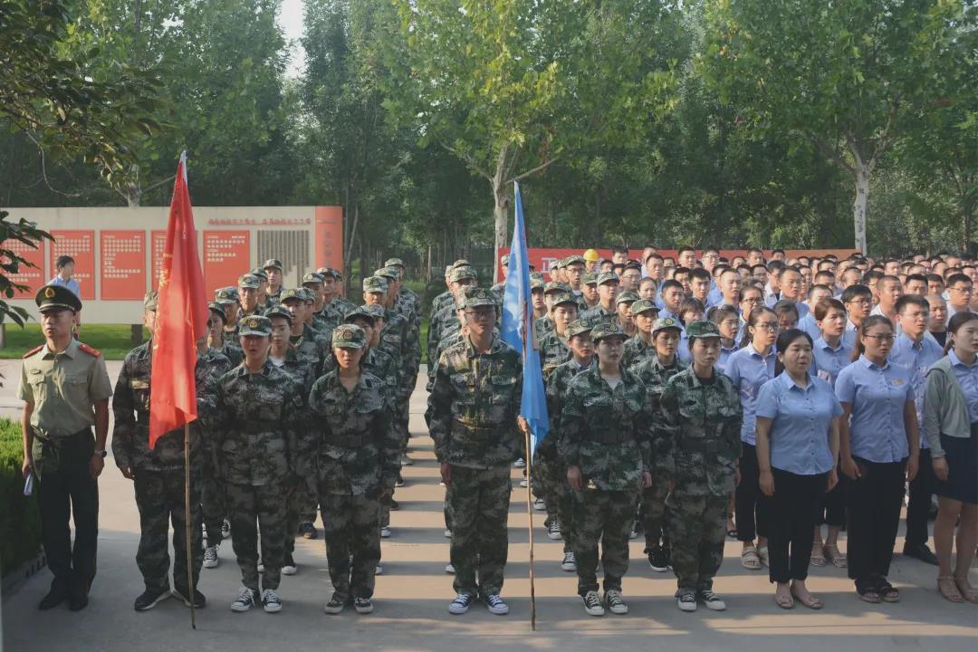  Shinmade đại đội tổ chức lễ ra quân huấn luyện phát triển quân sự lần thứ 7